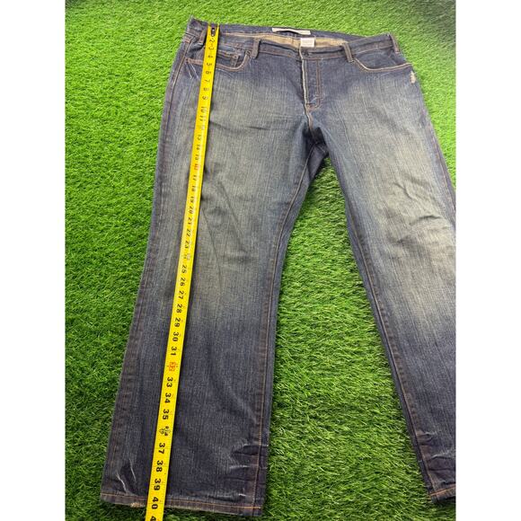 GAP Men Straight Fit Jeans Blue Denim Size 40x30 Classic 100% Cotton Casual - Picture 7 of 12